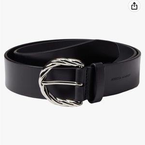 Rebecca Minkoff 38 mm Twisted Buckle Belt SMALL S